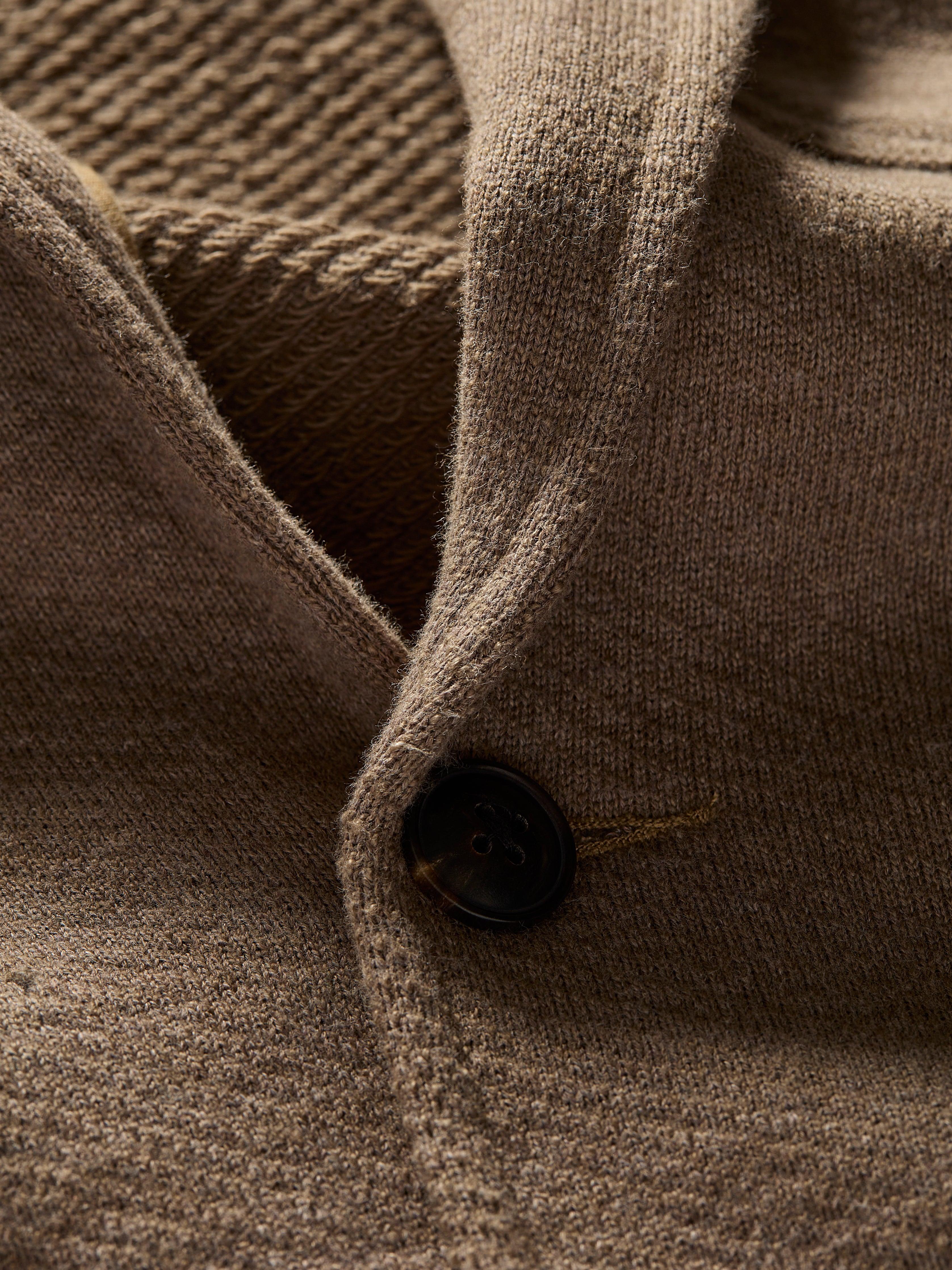 Inlet Knit Blazer - Walnut Melange Male Product Image