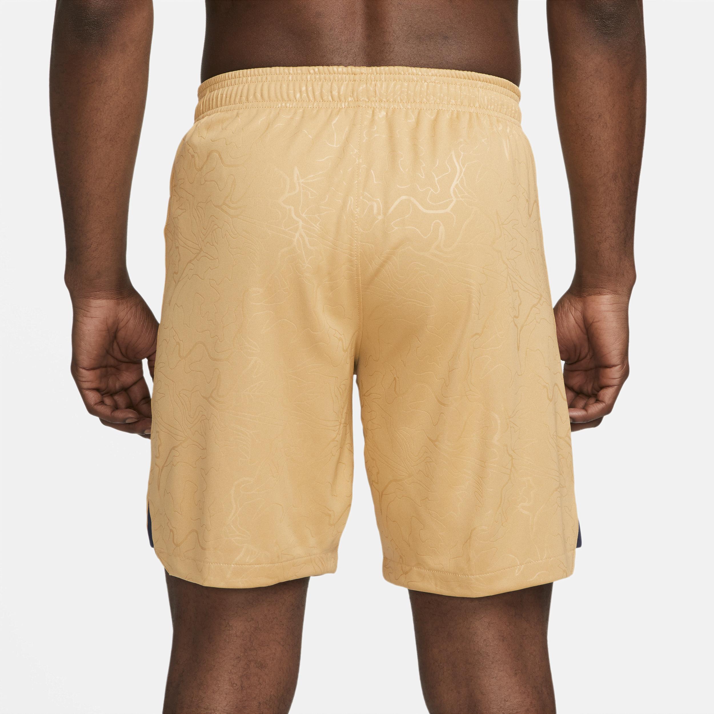 Mens Nike Gold Barcelona Performance Stadium Shorts Product Image