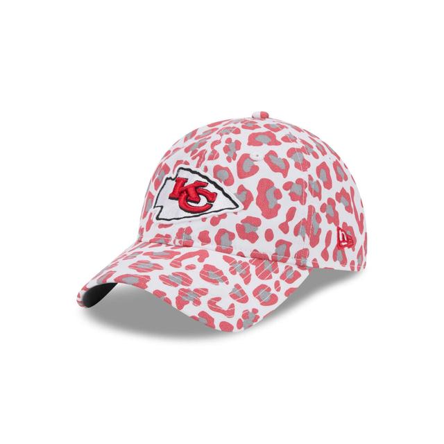 Kansas City Chiefs Active Animal Print Women's 9TWENTY Adjustable Hat Female Product Image