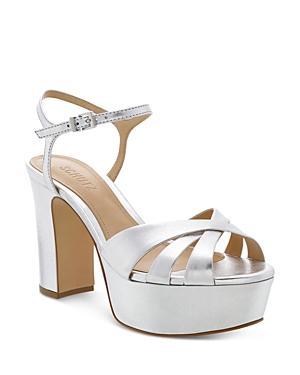 Schutz Womens Keefa High-Heel Platform Sandals Product Image