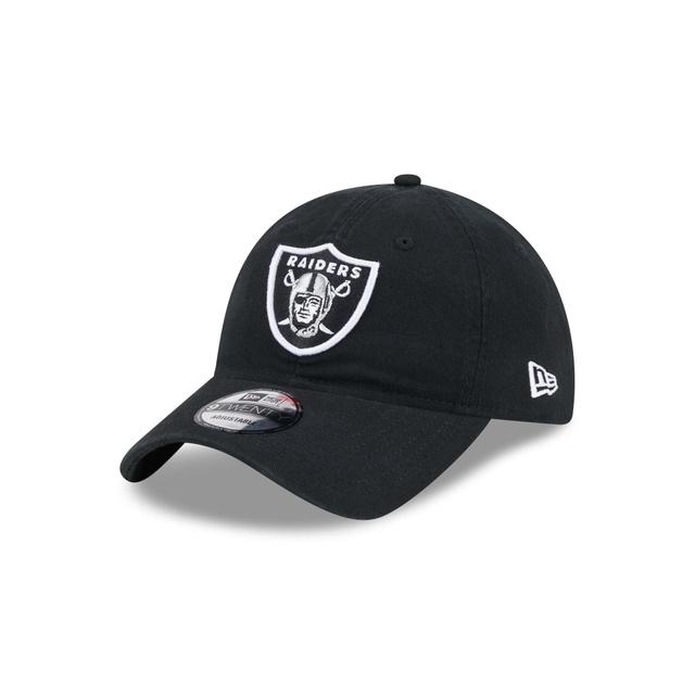 Las Vegas Raiders Black 9TWENTY Adjustable Hat Male Product Image