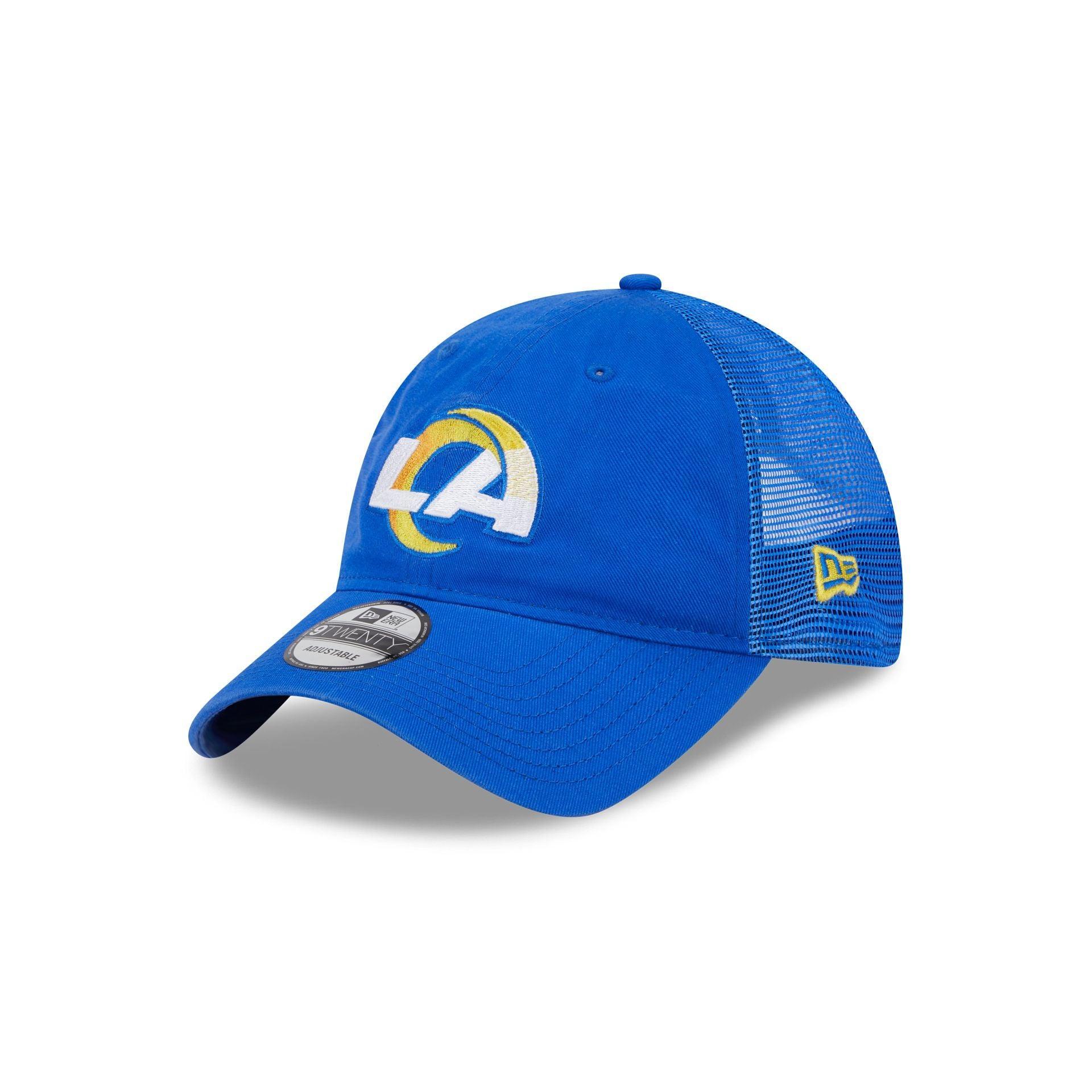 Los Angeles Rams Throwback 9TWENTY Trucker Hat Male Product Image