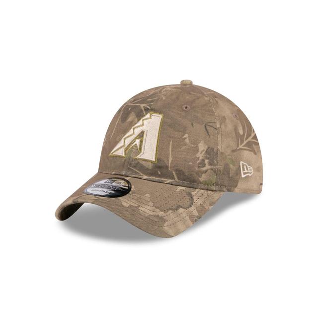 Arizona Diamondbacks Leaf Camo 9TWENTY Adjustable Hat Male Product Image