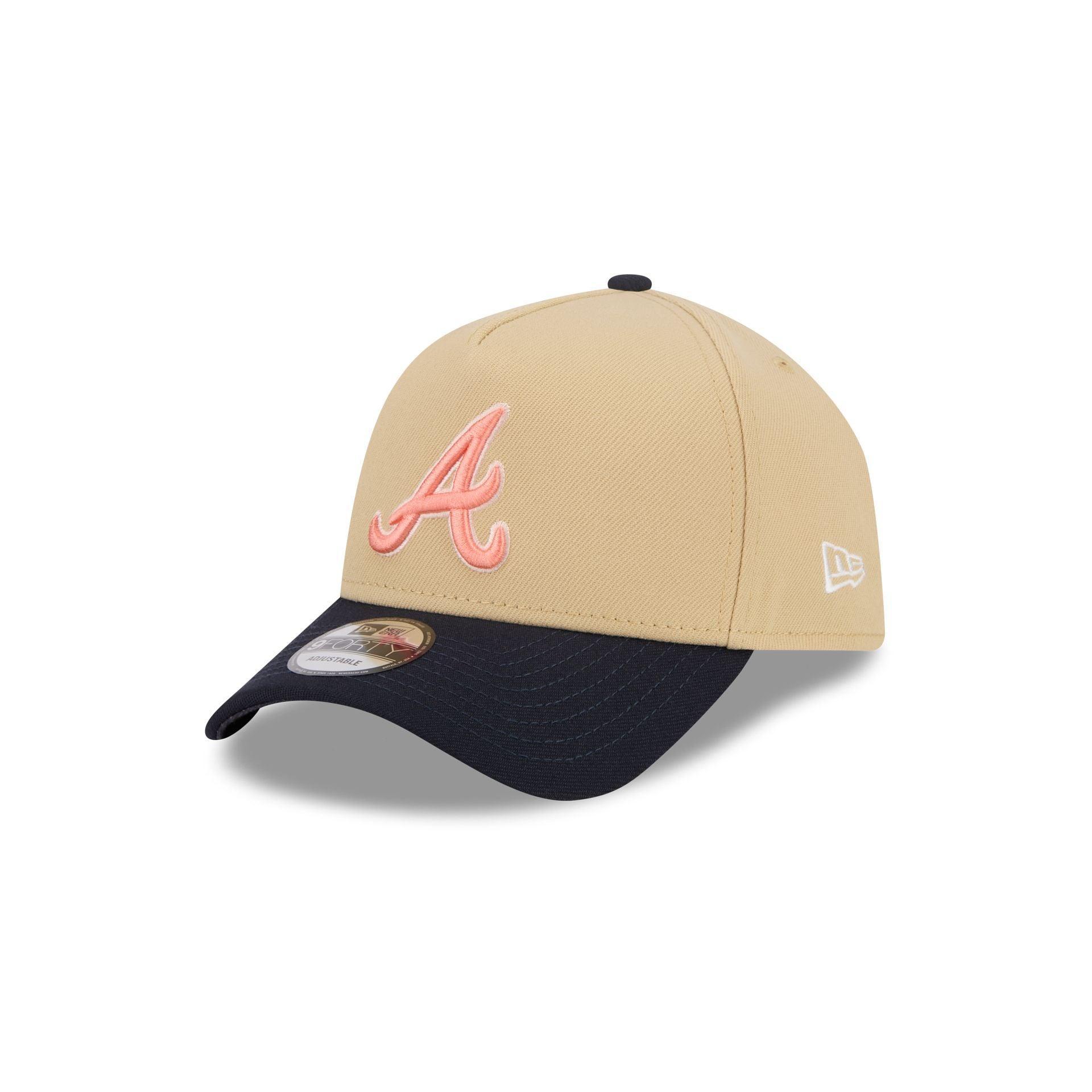 Atlanta Braves City Side Patch 9FORTY A-Frame Snapback Hat Male Product Image