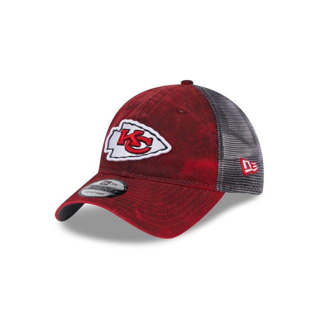 Kansas City Chiefs Slick 9TWENTY Trucker Hat Male Product Image