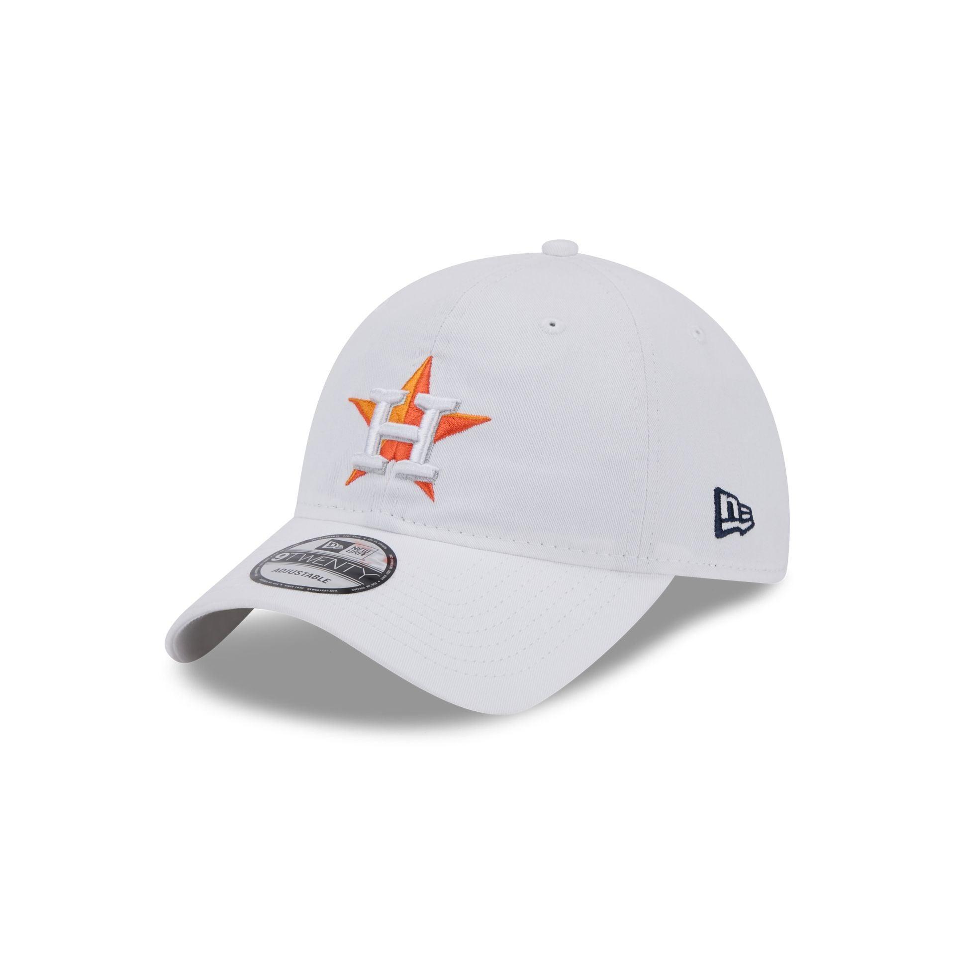 Houston Astros White 9TWENTY Adjustable Hat Male Product Image