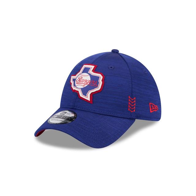 Texas Rangers 2024 Clubhouse 39THIRTY Stretch Fit Hat Male Product Image