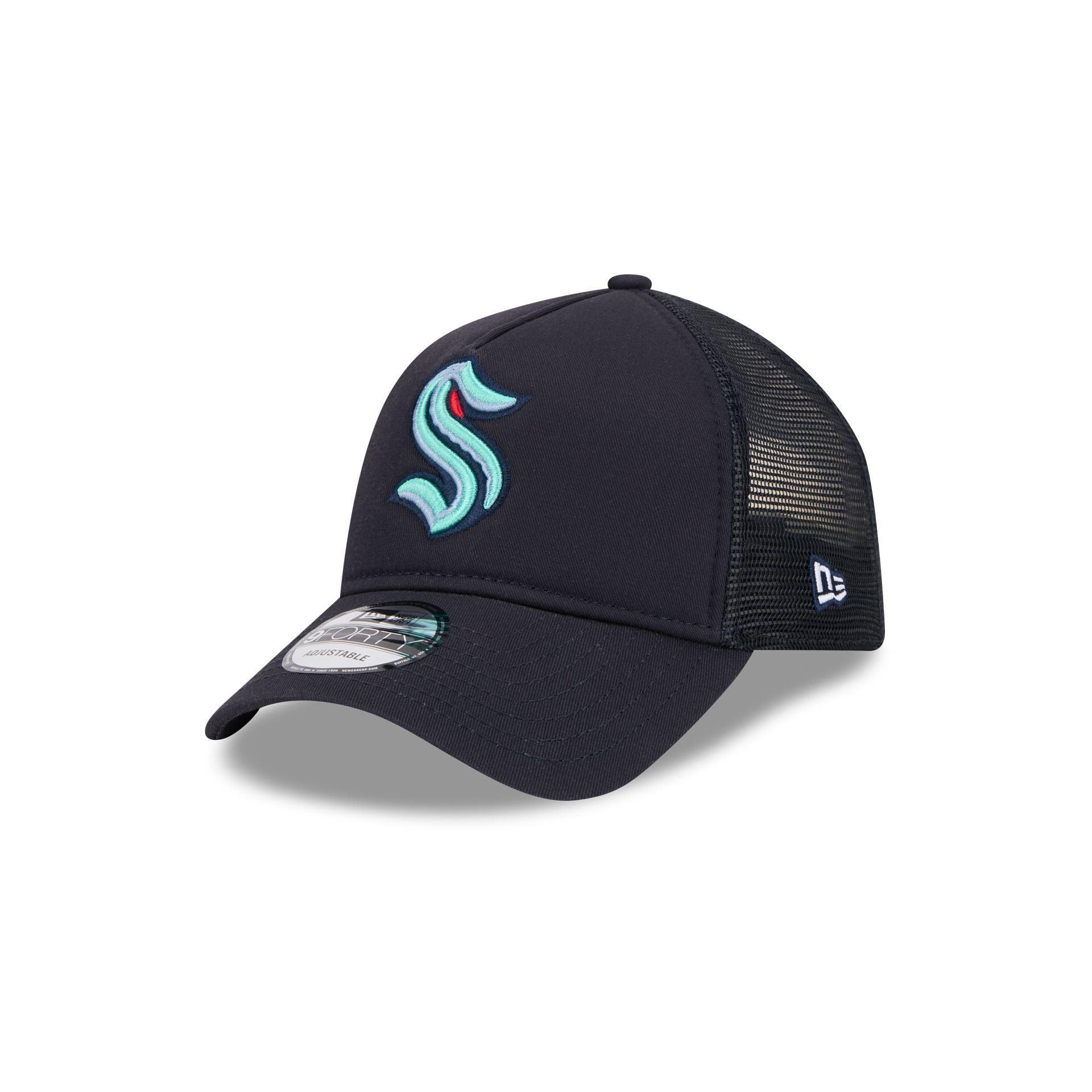 Seattle Kraken 9FORTY A-Frame Trucker Hat Male Product Image