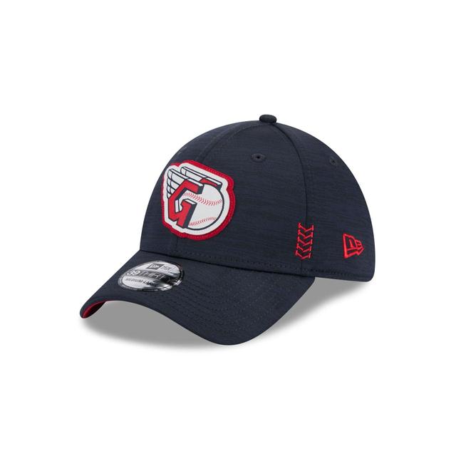 Cleveland Guardians 2024 Clubhouse 39THIRTY Stretch Fit Hat Male Product Image