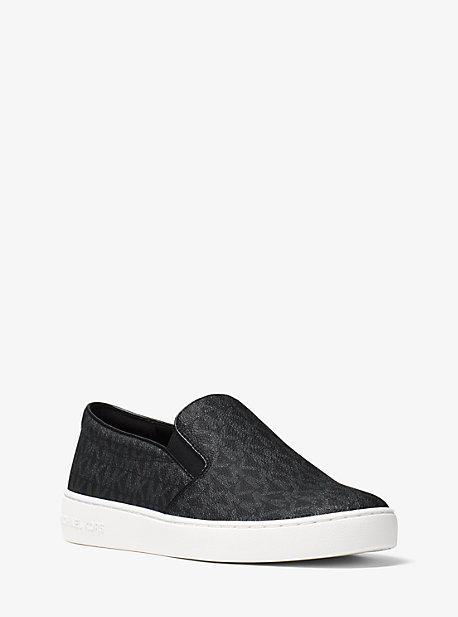 Michael Michael Kors Womens Keaton Slip-On Logo Sneakers Product Image