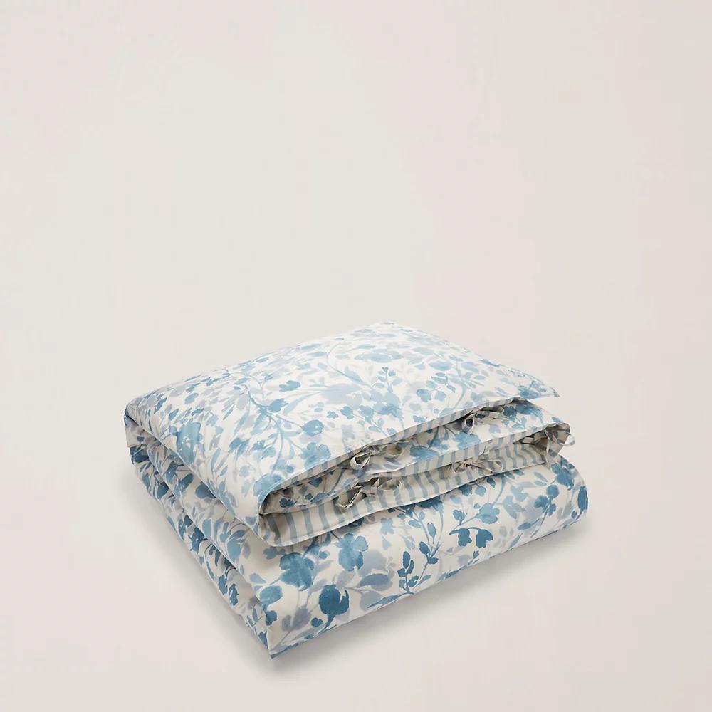 POLO RALPH LAUREN Ada Floral Comforter Set In Blue And Cream Product Image