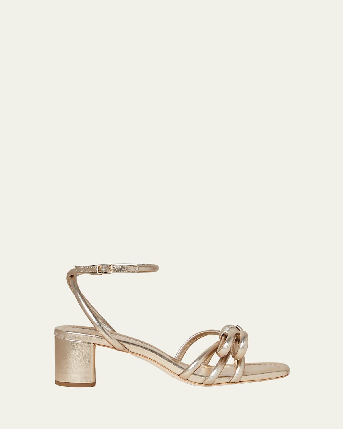 Loeffler Randall Leather (Champagne) Women's Shoes Product Image