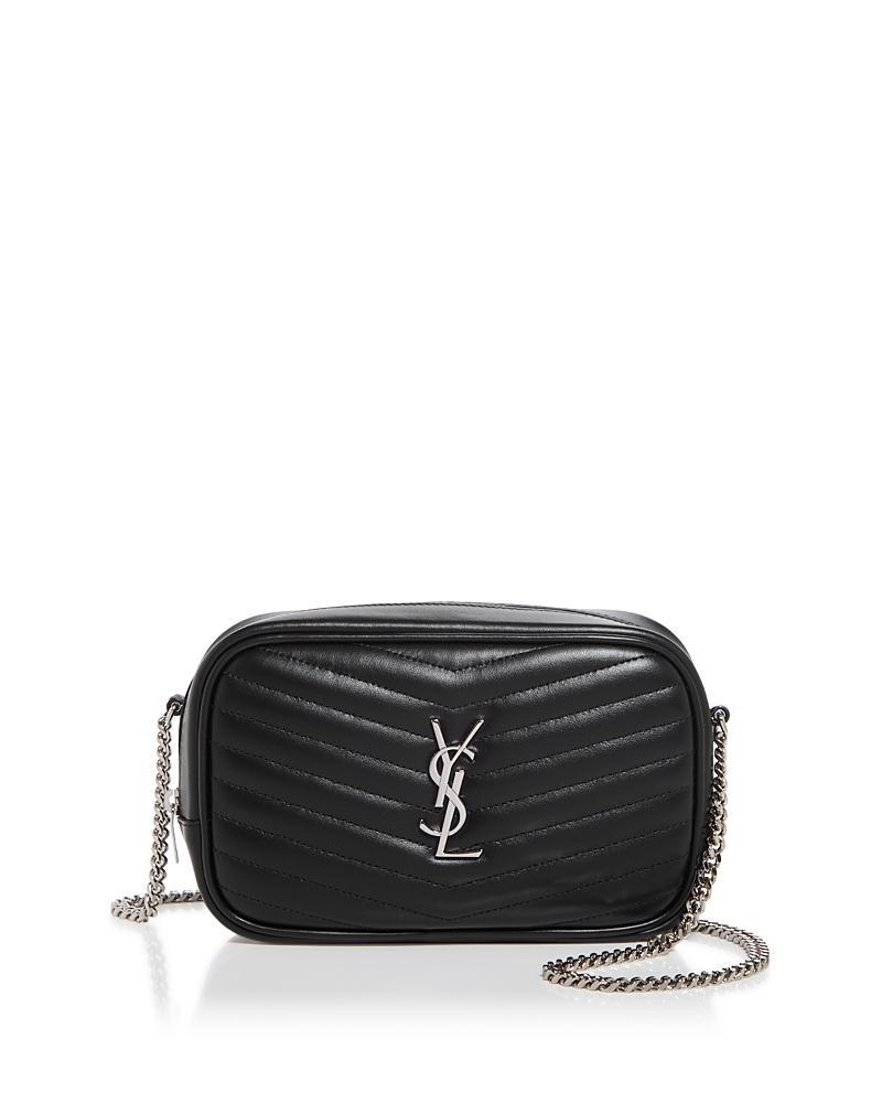 Saint Laurent - Lou Mini Quilted Leather Cross-body Bag - Womens Product Image