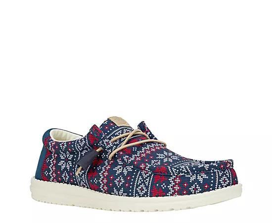 Heydude Men's Wally Ugly Sweater Slip On Sneaker Product Image