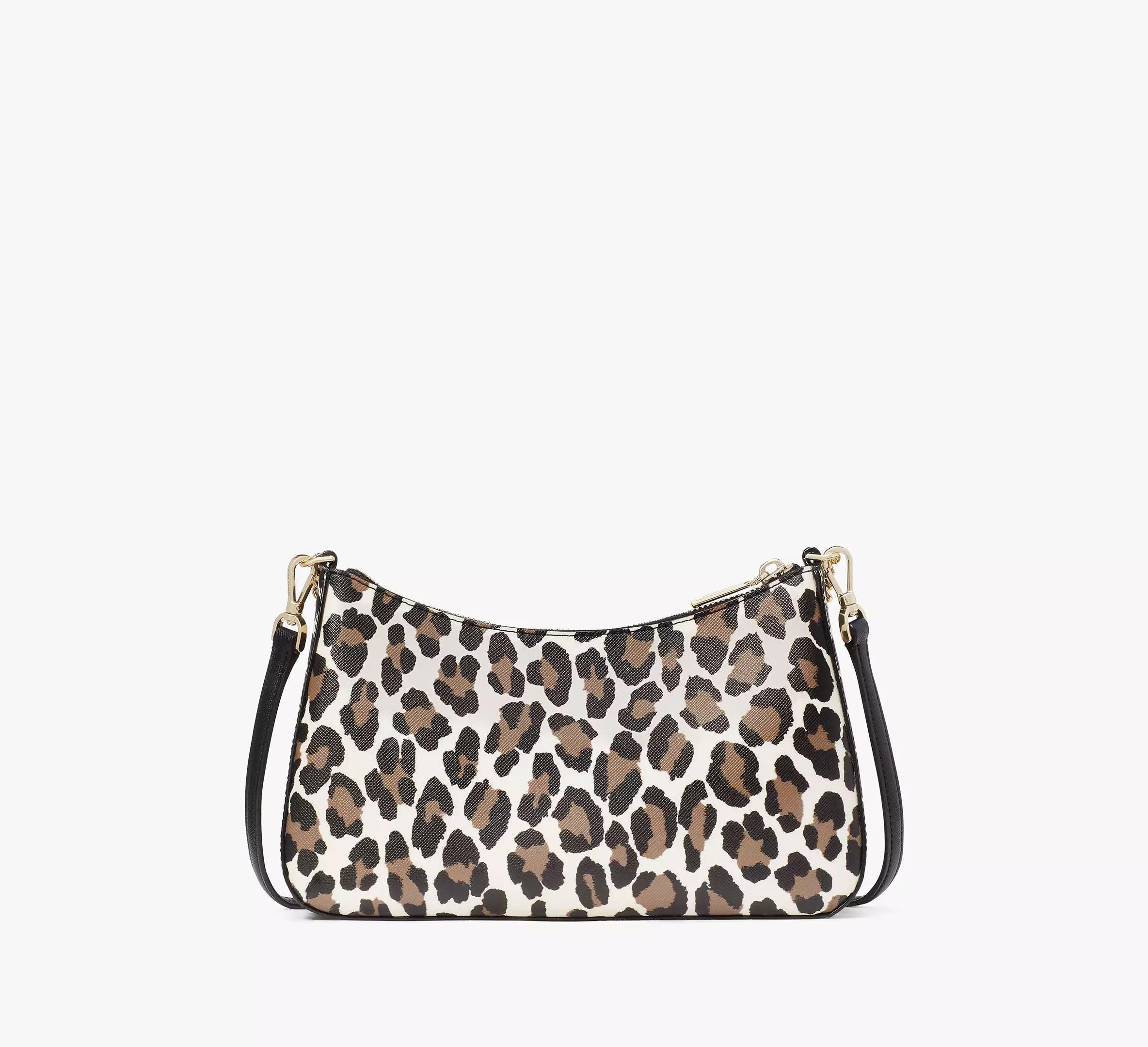 Madison Spotted Leopard Medium Convertible Crossbody Product Image