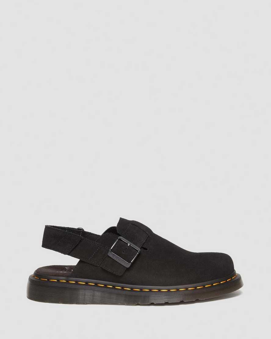 DR MARTENS Jorge II Suede Slingback Mules Product Image