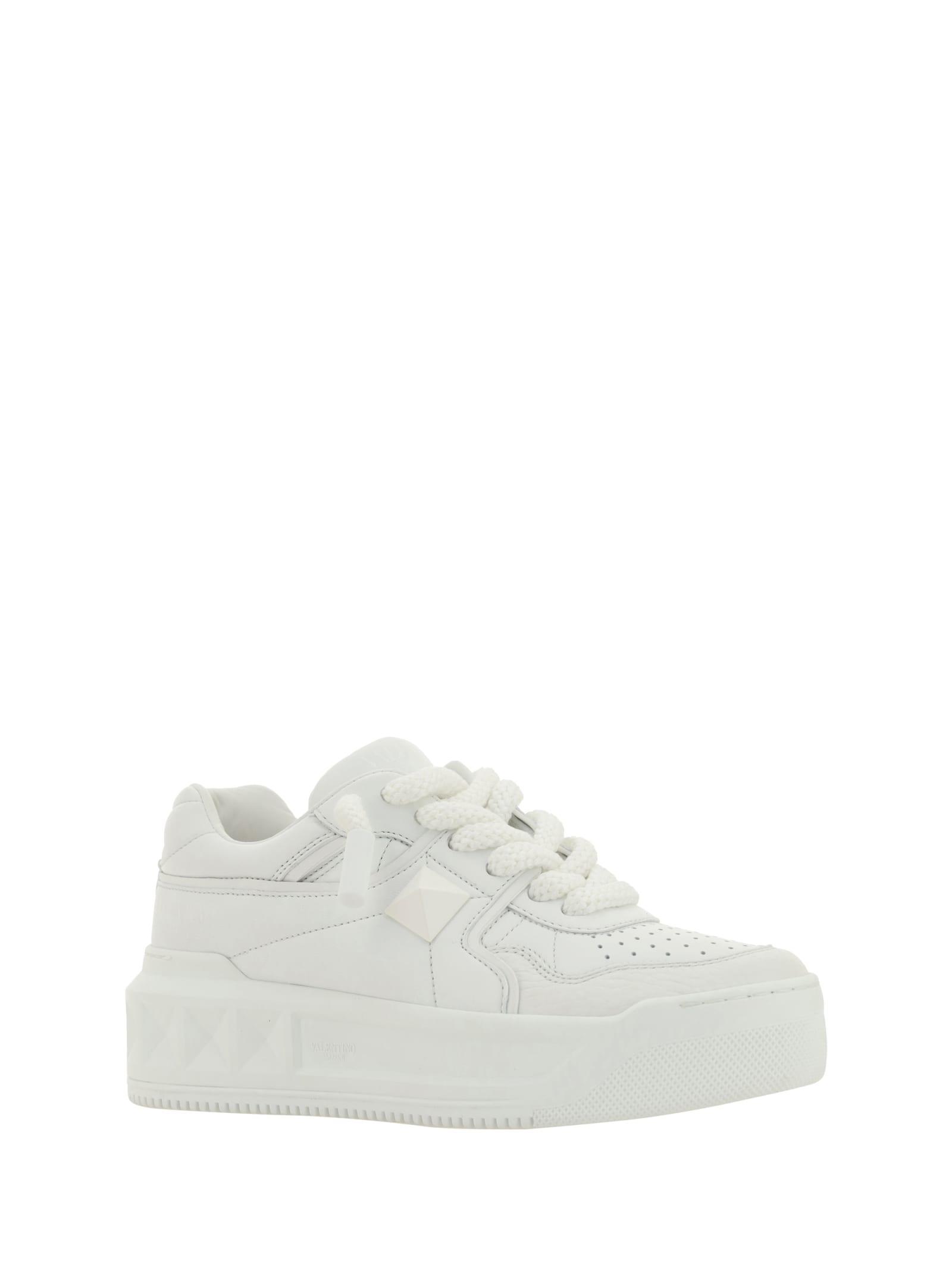 VALENTINO GARAVANI One Stud Xl Sneakers In White Product Image