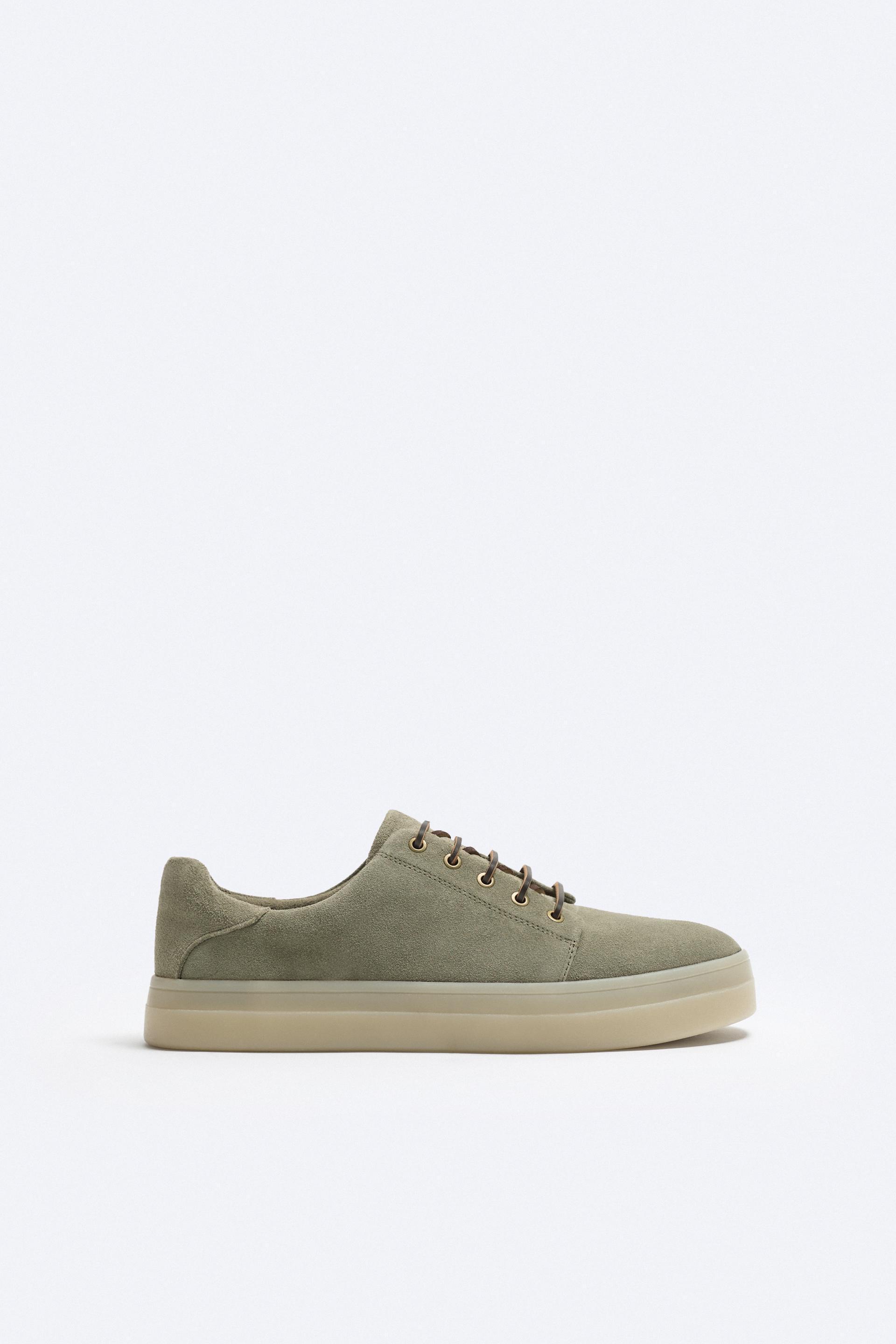 CASUAL LEATHER SNEAKERS Product Image