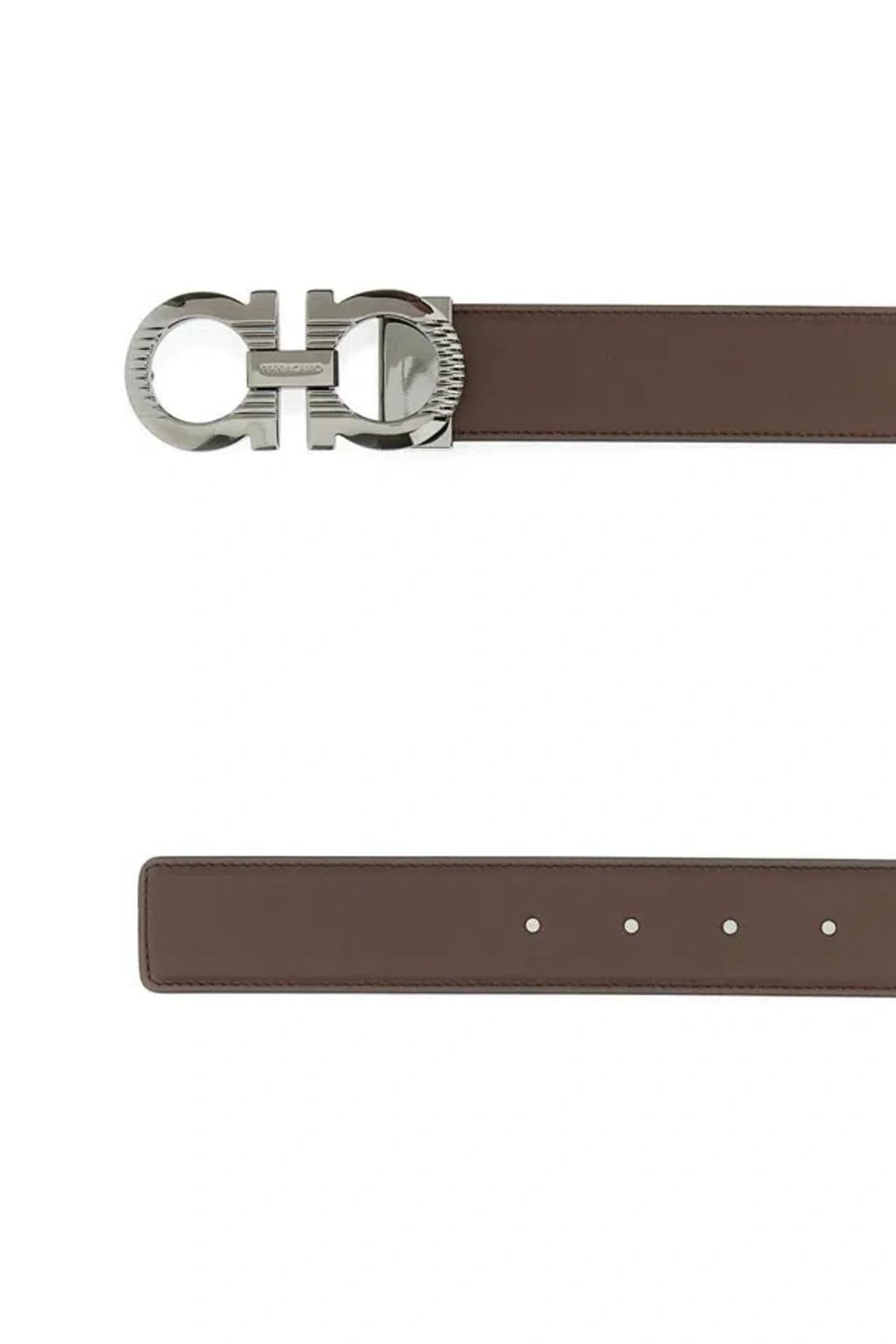 FERRAGAMO Salvatore  Belt In Brown Product Image