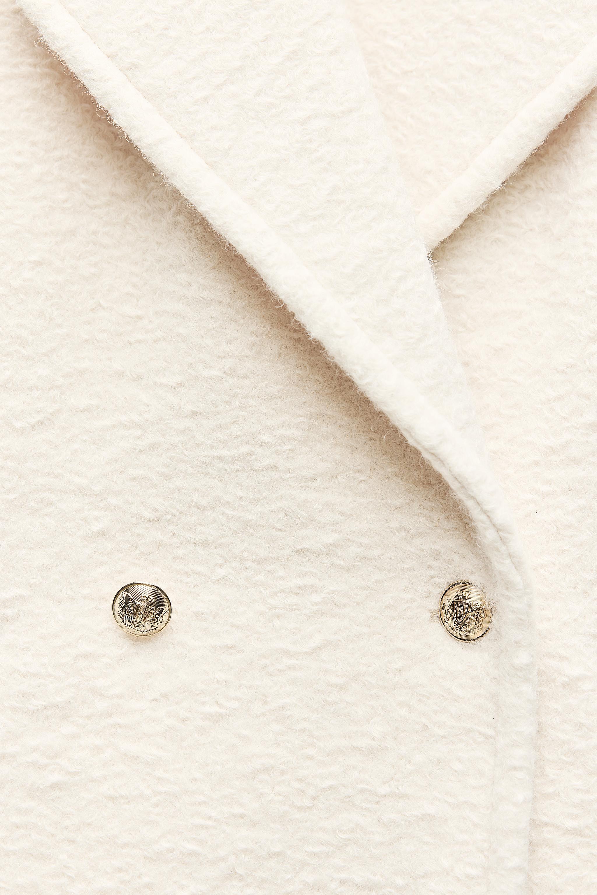 DOUBLE-BREASTED BOUCLÉ COAT Product Image