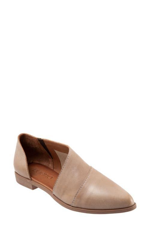 Bueno Blake Half dOrsay Leather Flat Product Image