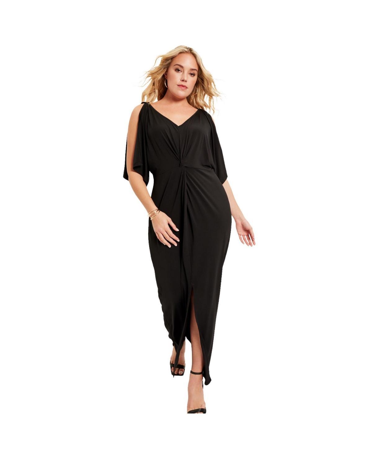 June + Vie Womens June + Vie Twist-Front Dress Product Image