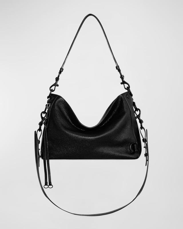 Mab Zip Leather Crossbody Bag Product Image