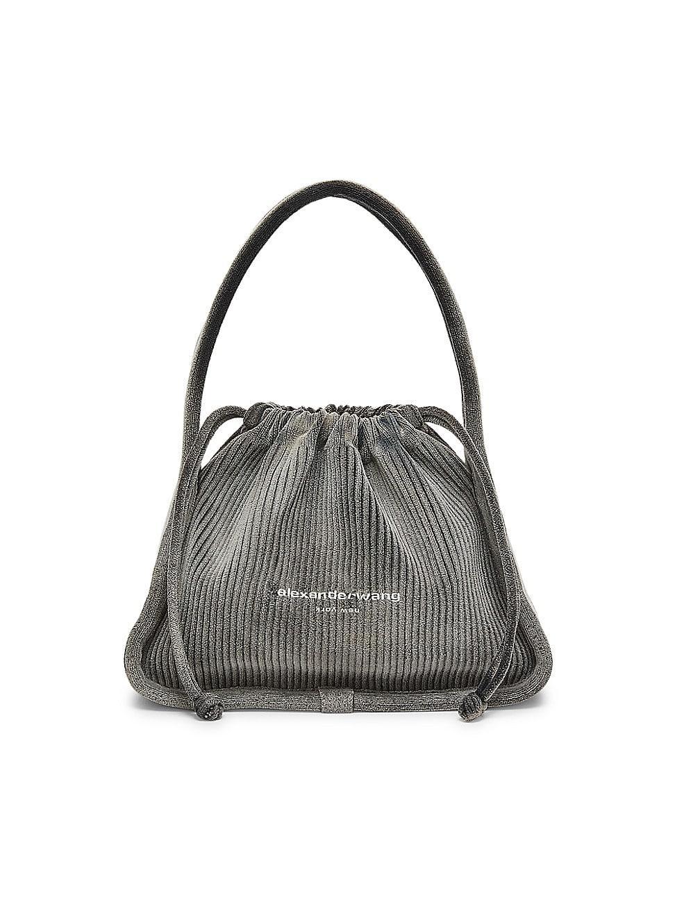 Womens Small Ryan Rib-Knit Top Handle Bag Product Image