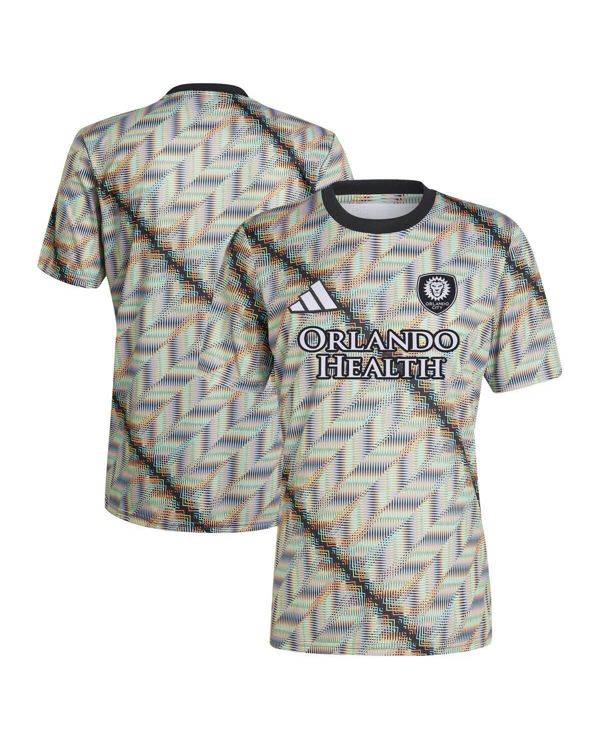 Adidas Mens Black Orlando City Sc 2024 Hispanic Heritage Pre-Match Top - Black Product Image