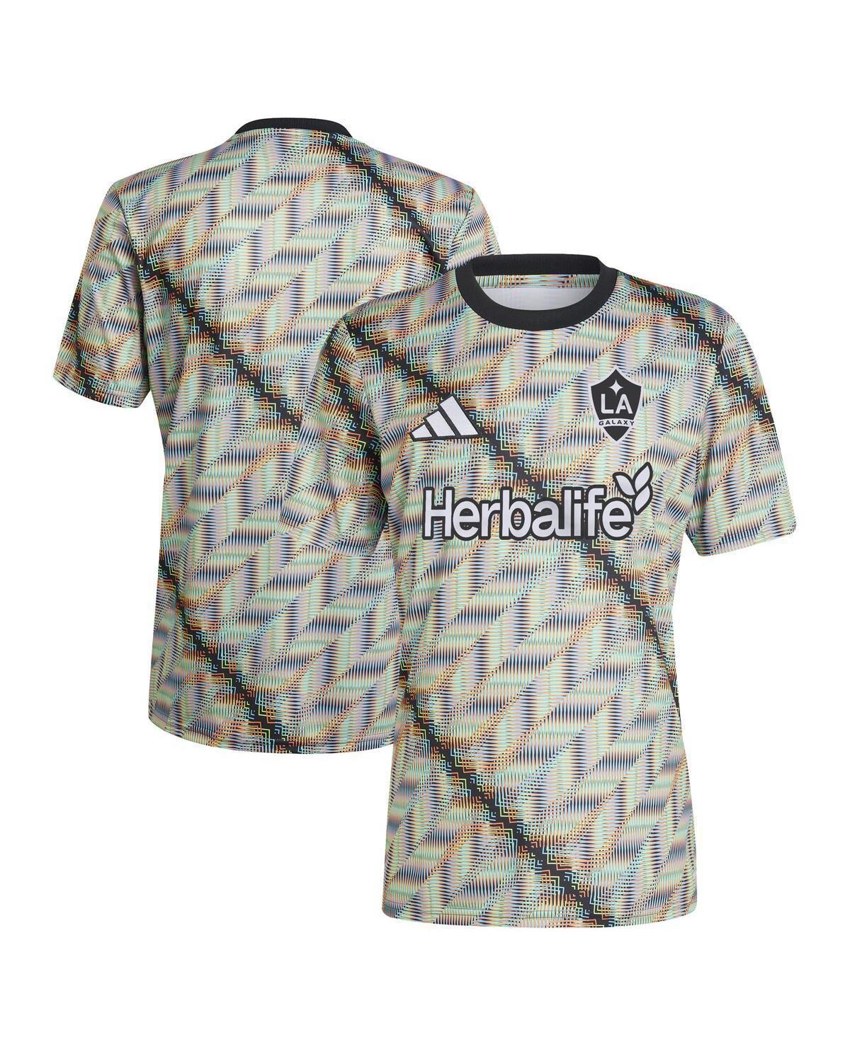 Adidas Mens Black La Galaxy 2024 Hispanic Heritage Pre-Match Jersey - Black Product Image