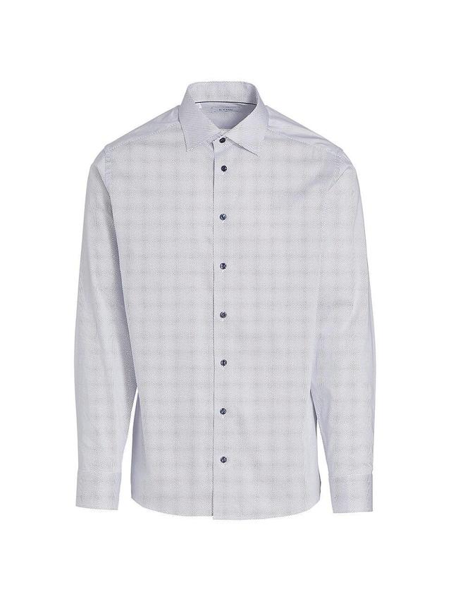 Eton Slim Fit Dot Dress Shirt Product Image