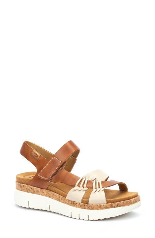 Pikolinos Palma Leather Platform Sandals Product Image