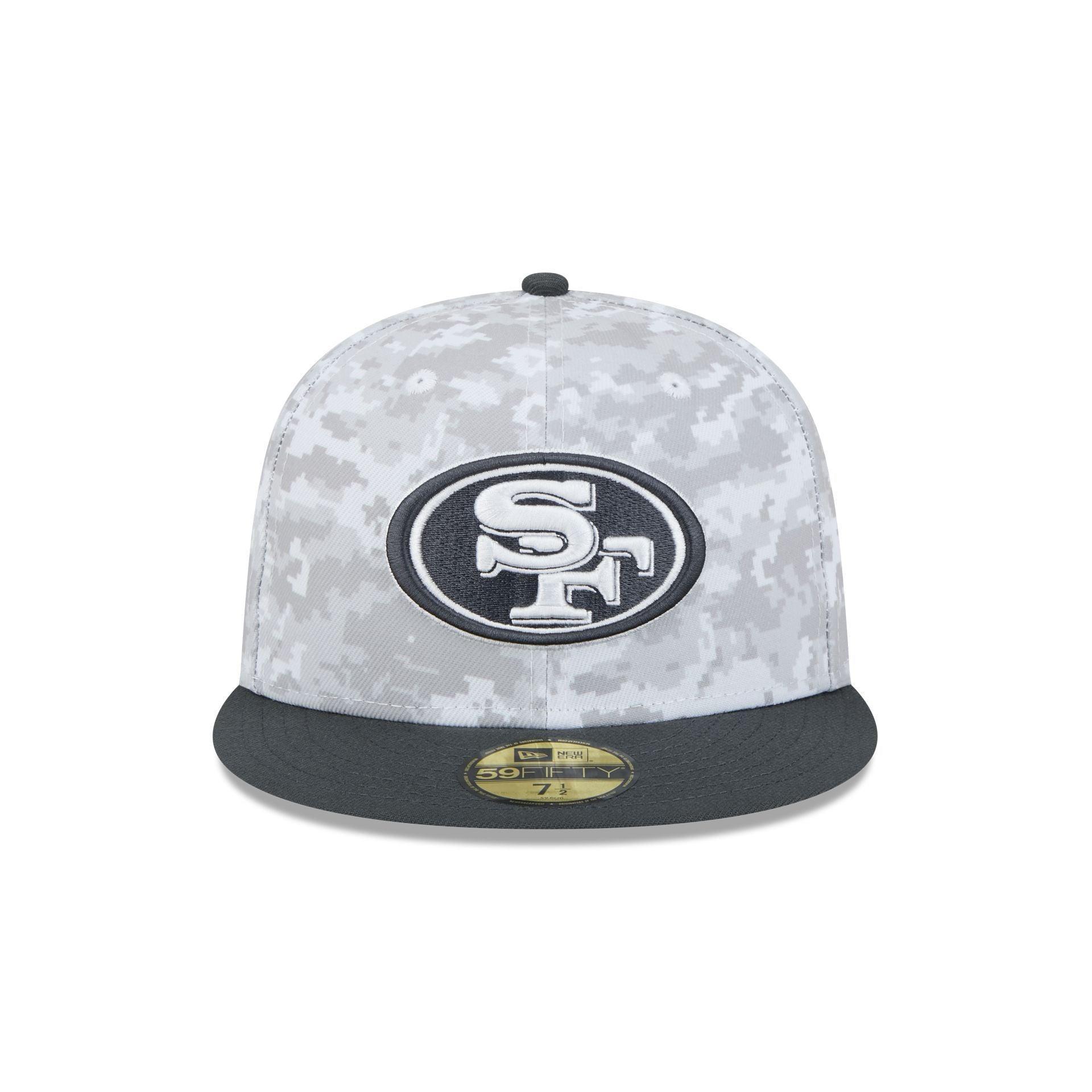 San Francisco 49ers 2024 Salute to Service 59FIFTY Fitted Hat Male Product Image