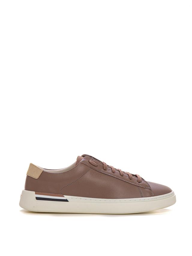 HUGO BOSS Beige Minimalist Clint Sneakers Men Product Image