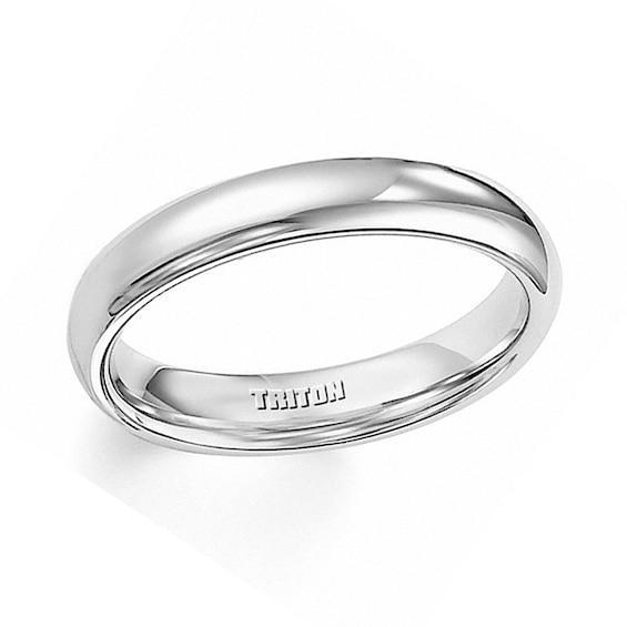 Triton Men's 4.0mm Comfort Fit Tungsten Wedding Band Product Image