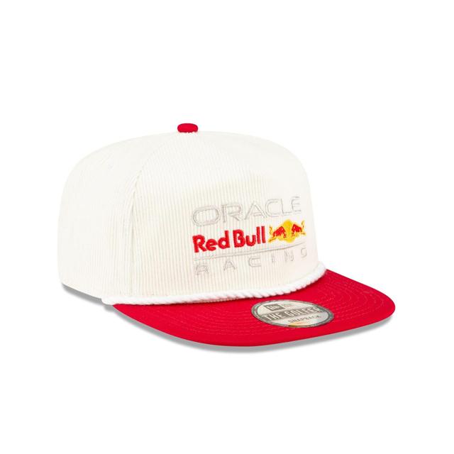 Oracle Red Bull Racing Essential White Corduroy Golfer Hat Male Product Image