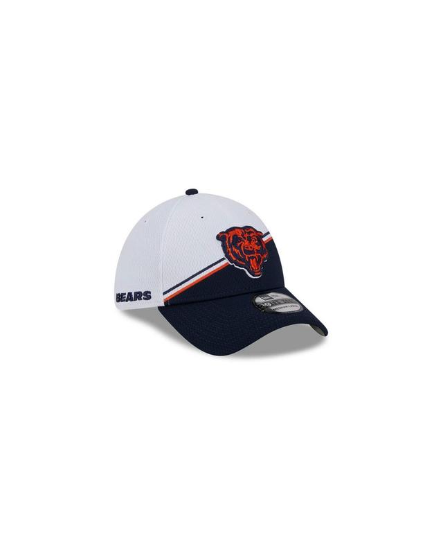 Mens New Era White Chicago Bears 2023 Nfl Sideline 39THIRTY Flex Hat - White Product Image