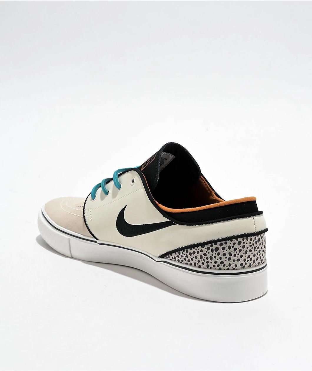 Nike SB Olympics Quickstrike Zoom Janoski OG+ Bright Ceramic & Light Bone Skate Shoes Product Image