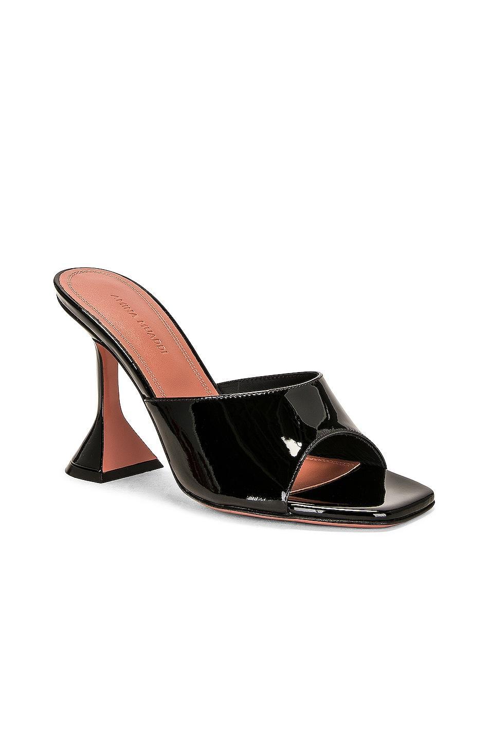 AMINA MUADDI Lupita Patent Slipper Mule Product Image