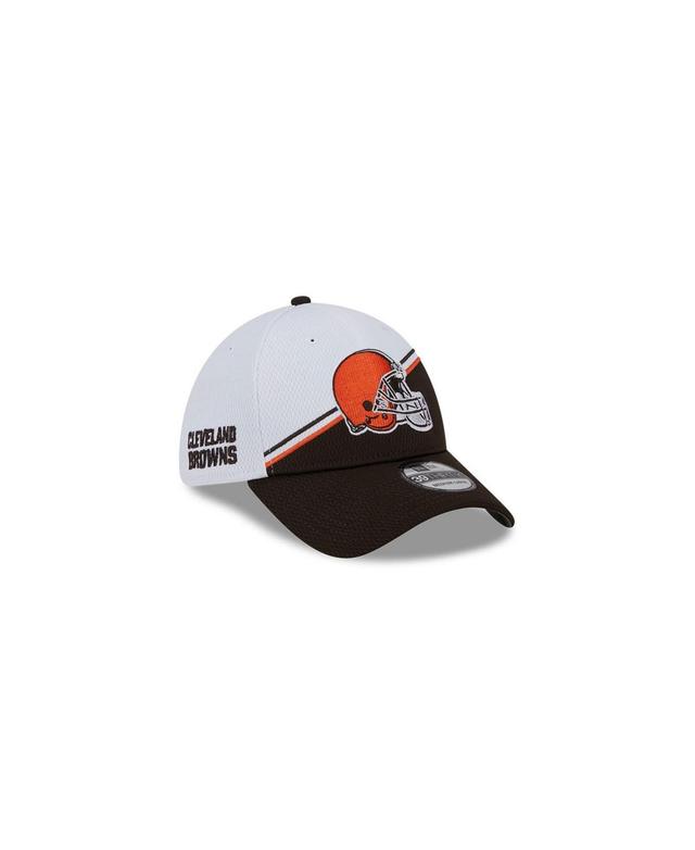 Mens New Era White Cleveland Browns 2023 Nfl Sideline 39THIRTY Flex Hat - White Product Image