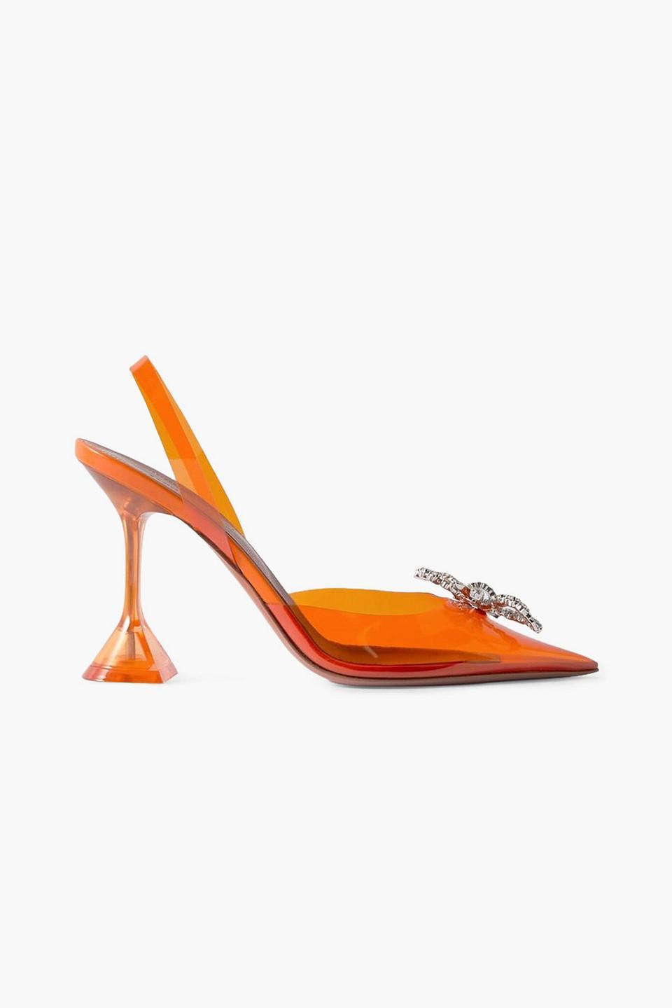 Begum Glass Sling Pump In Sun Product Image