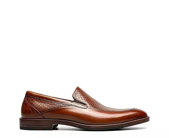 Stacy Adams Mens Aiden Perforated Moc Toe Loafer Product Image