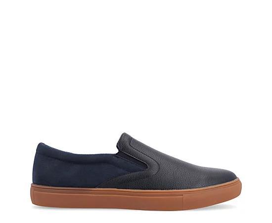 Vance Co. Wendall Mens Slip-On Sneakers Blue Product Image