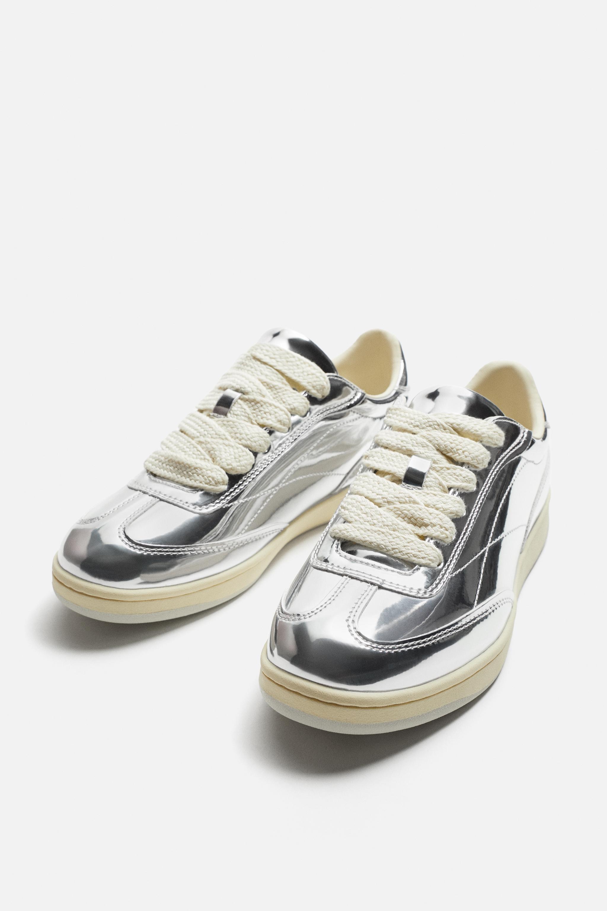 METALLIC SNEAKERS Product Image