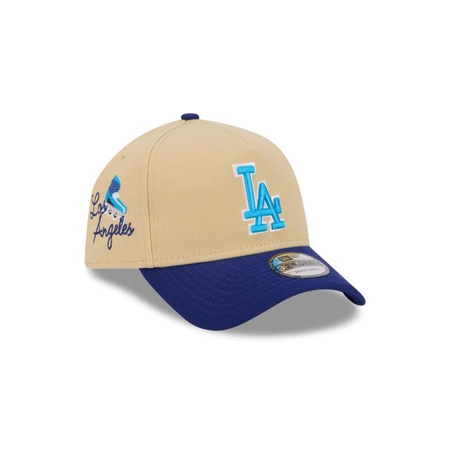 Los Angeles Dodgers City Side Patch 9FORTY A-Frame Snapback Hat Male Product Image