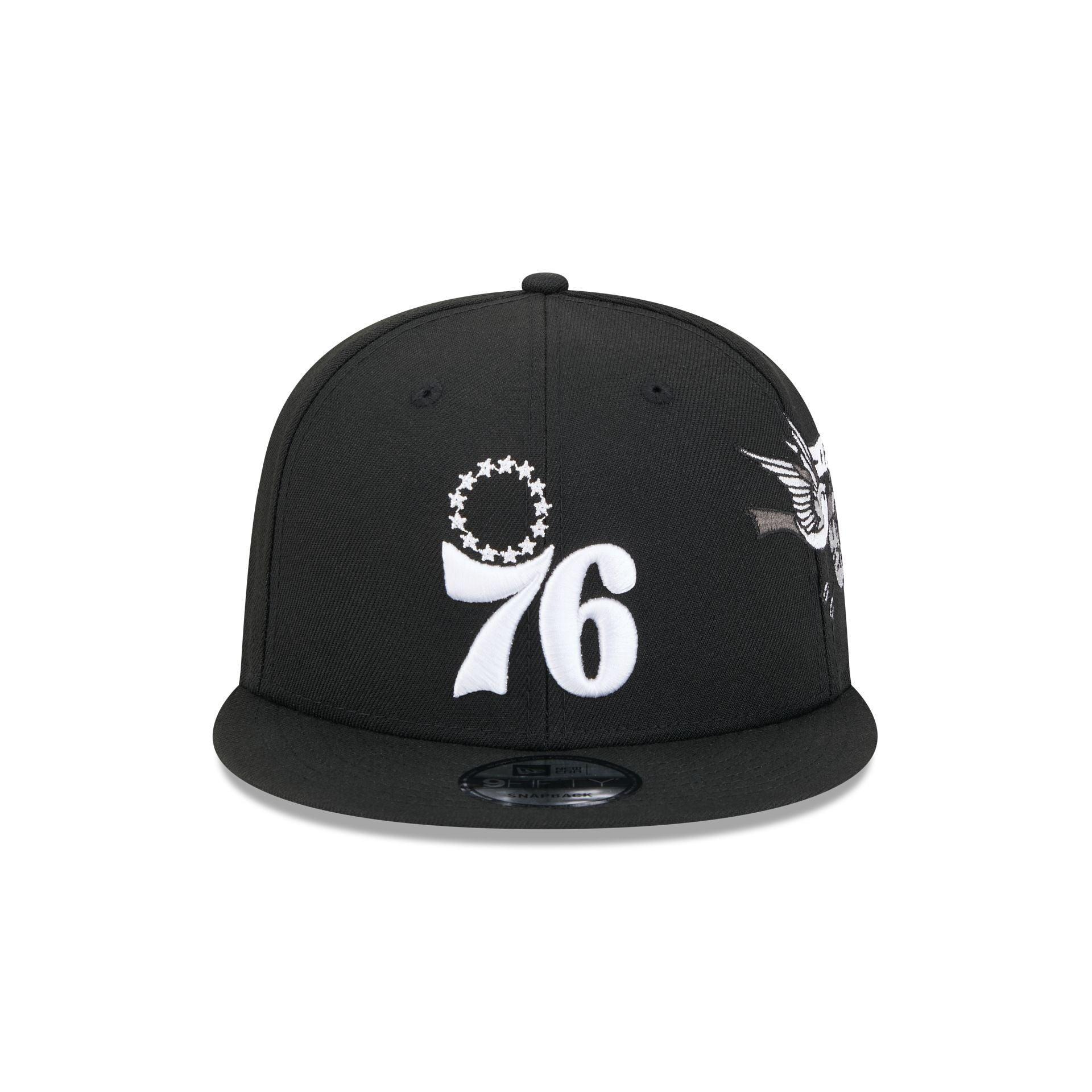 Philadelphia 76ers City Art 9FIFTY Snapback Hat Male Product Image