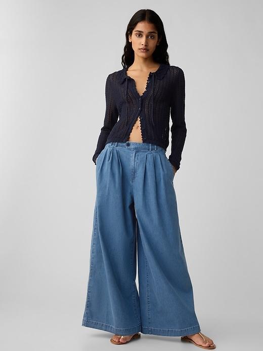 Gap &#215 DÔEN High Rise Denim Trousers Product Image