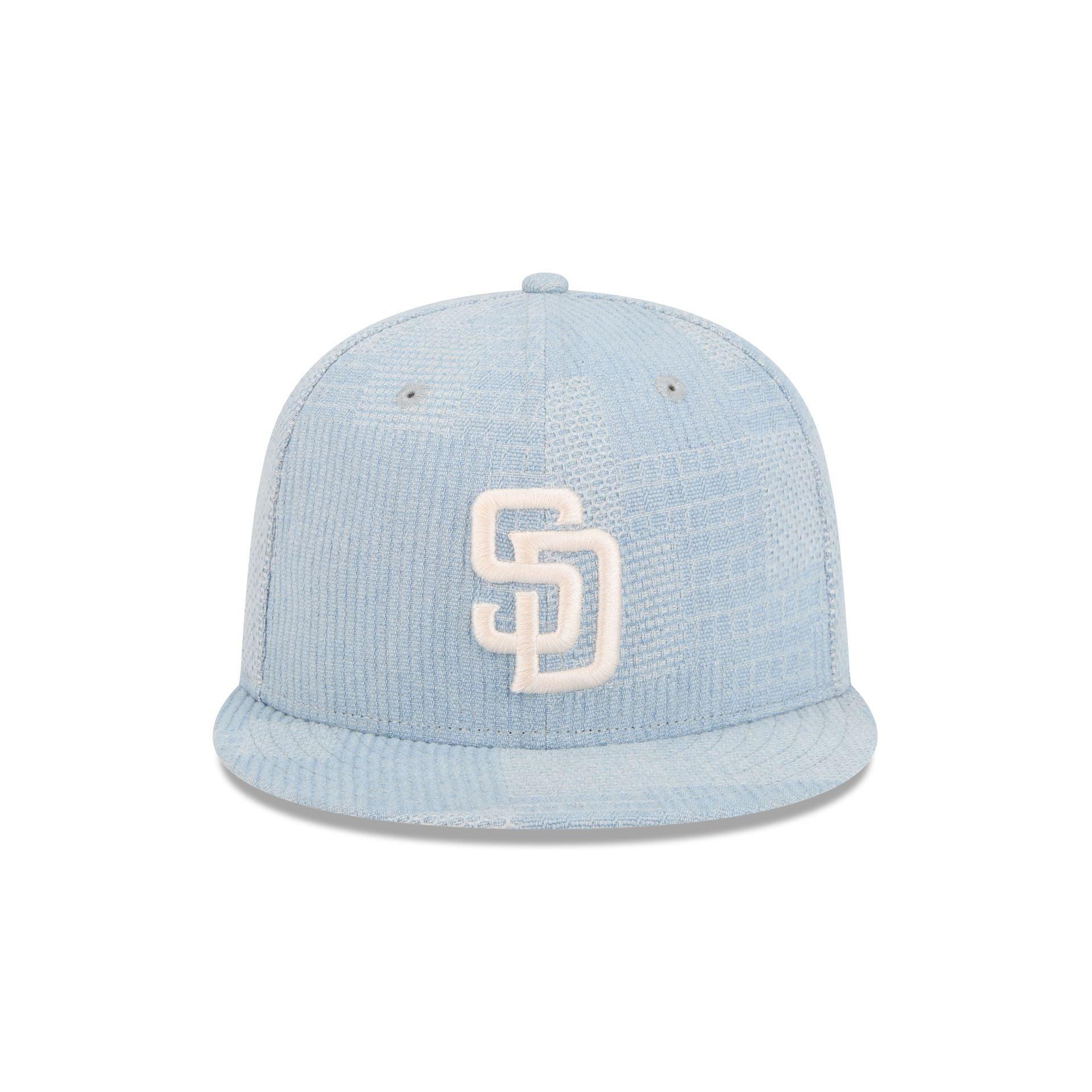 San Diego Padres Denim Patchwork 9FIFTY Snapback Hat Male Product Image