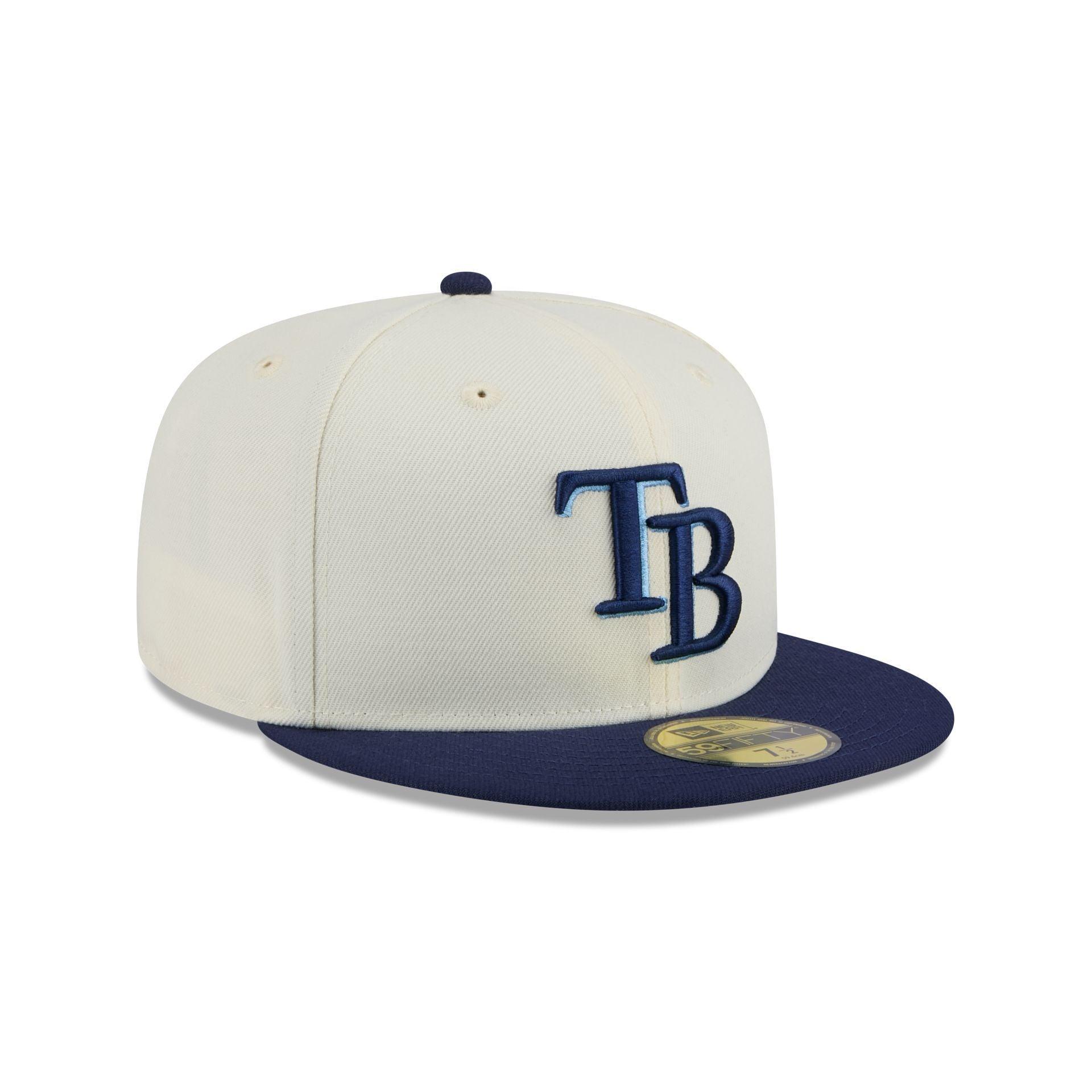 Tampa Bay Rays Chrome 59FIFTY Fitted Hat Male Product Image