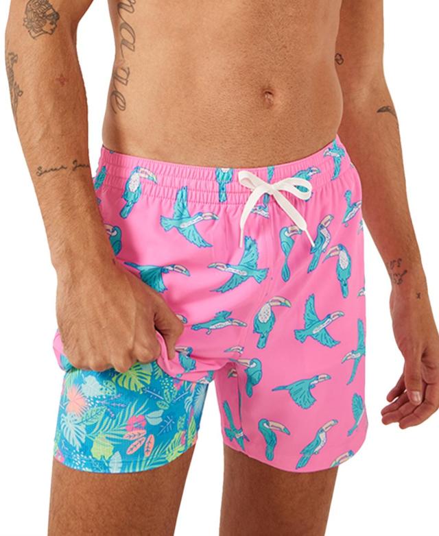 Chubbies Mens The Toucan Do Its Quick-Dry 5-1/2 Swim Trunks with Boxer Brief Liner Product Image